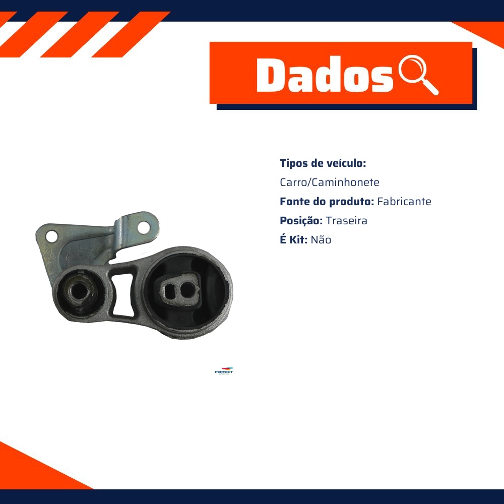 Suporte Limitador de Torção para Ford Ecosport e Fiesta - Perfect - COX0209