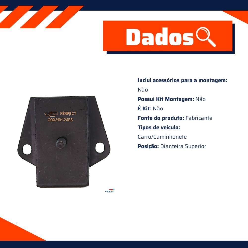 Suporte do Motor para Mitsubishi L200 - Perfect - COX3101
