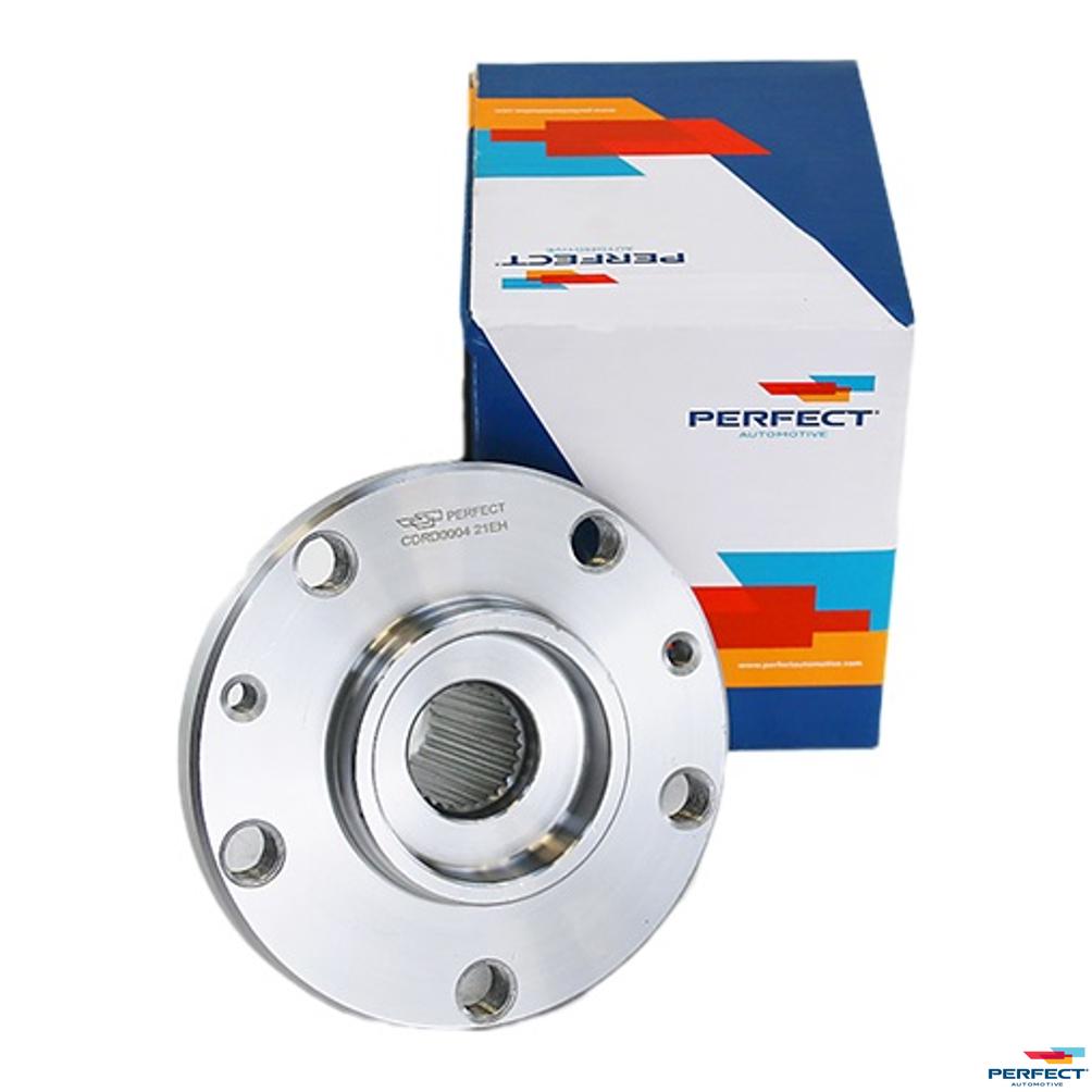Cubo de Roda Dianteiro Direito ou Esquerdo 5 Furos 28 Dentes com Rolamento sem ABS - Perfect - CDRD0004