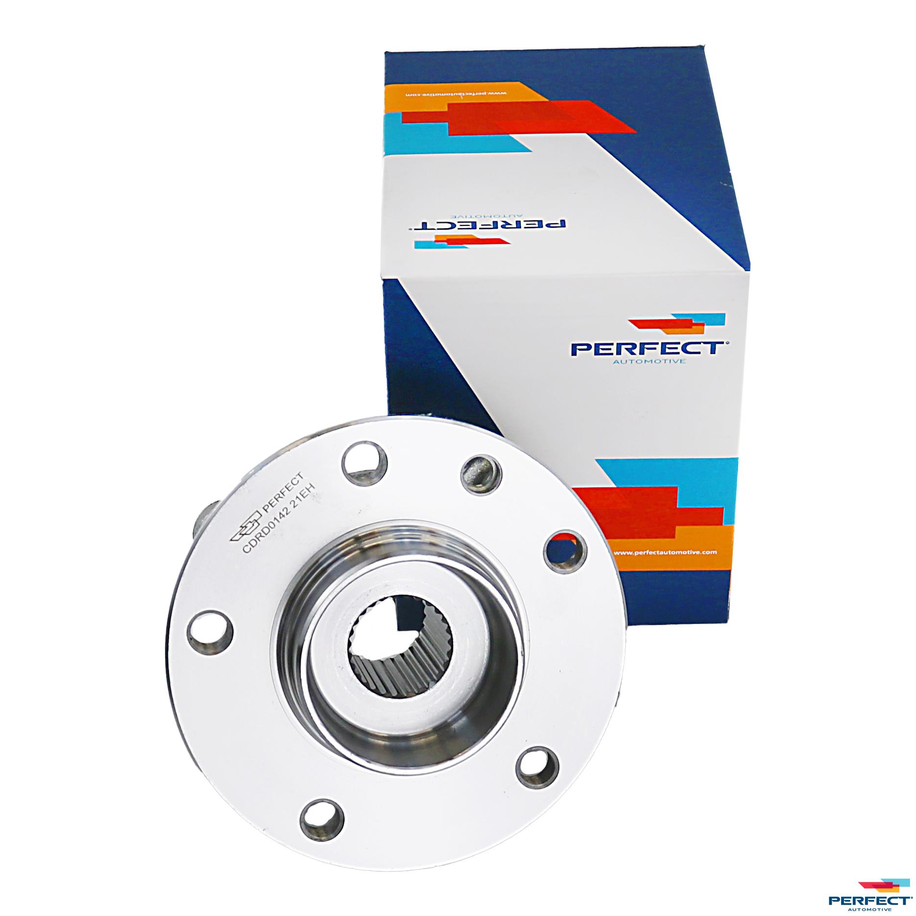 Cubo de Roda Dianteiro Direito ou Esquerdo 5 Furos com Rolamento e ABS - Perfect - CDRD0142