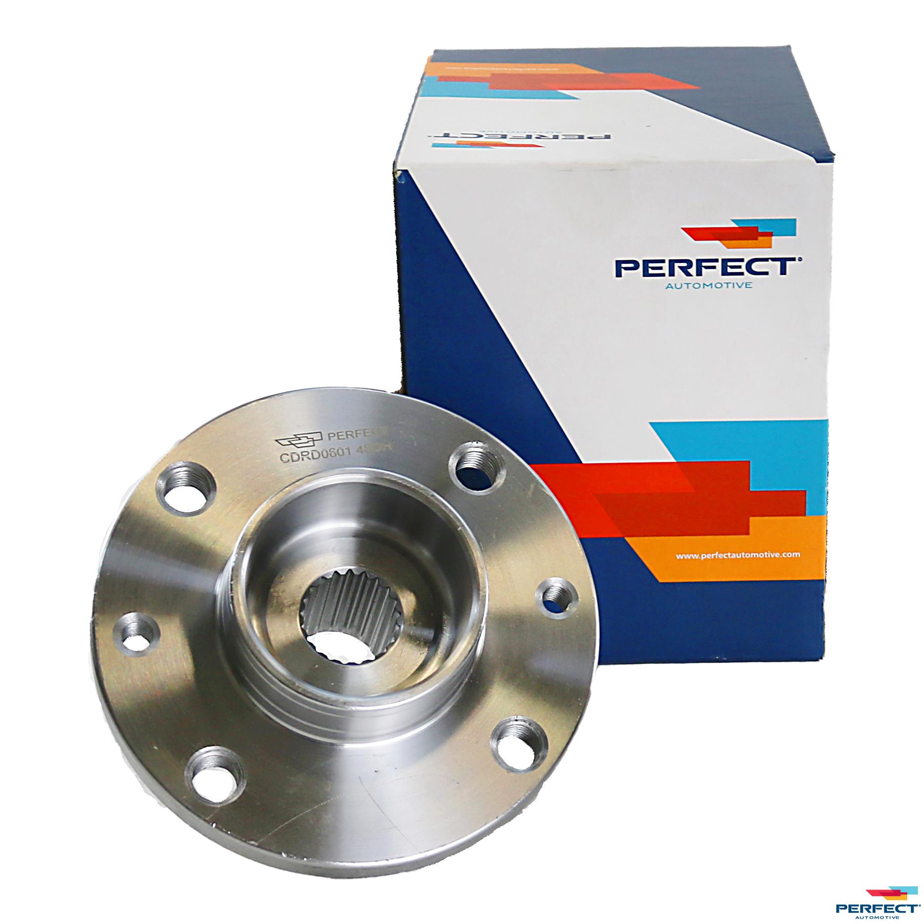 Cubo de Roda Dianteiro Direito ou Esquerdo 4 Furos 21 Dentes sem Rolamento sem ABS - Perfect - CDRD0601