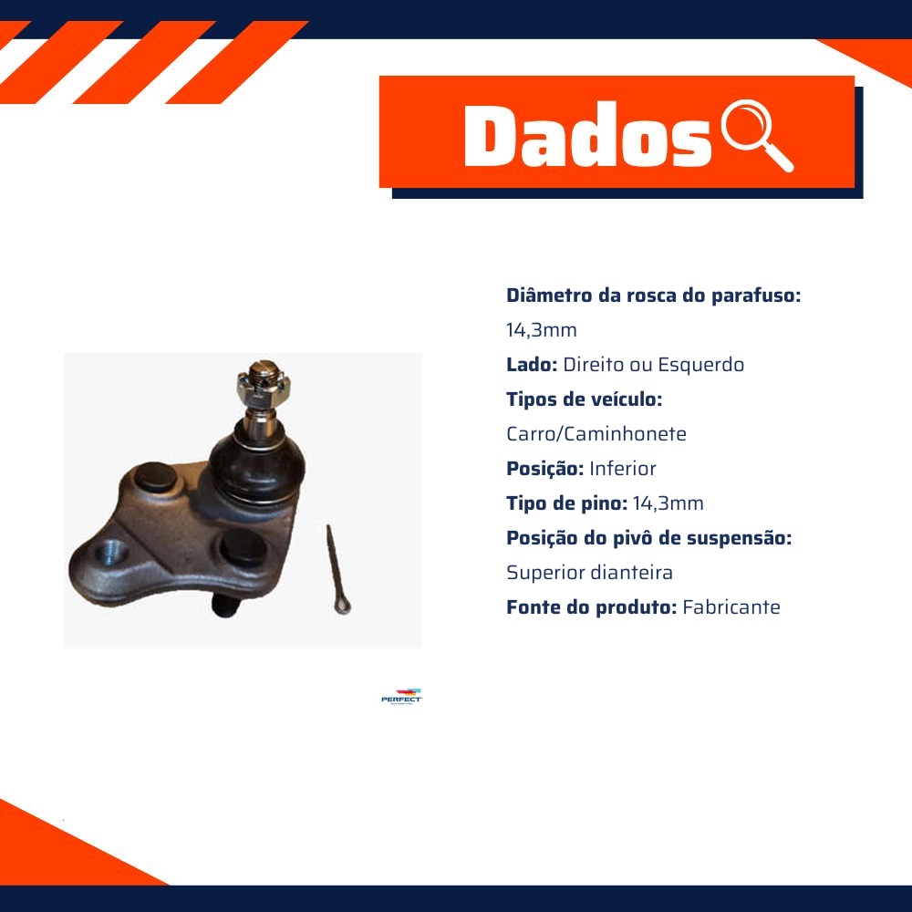 Pivo Suspensão para Lifan 530 - Perfect - PVI9700
