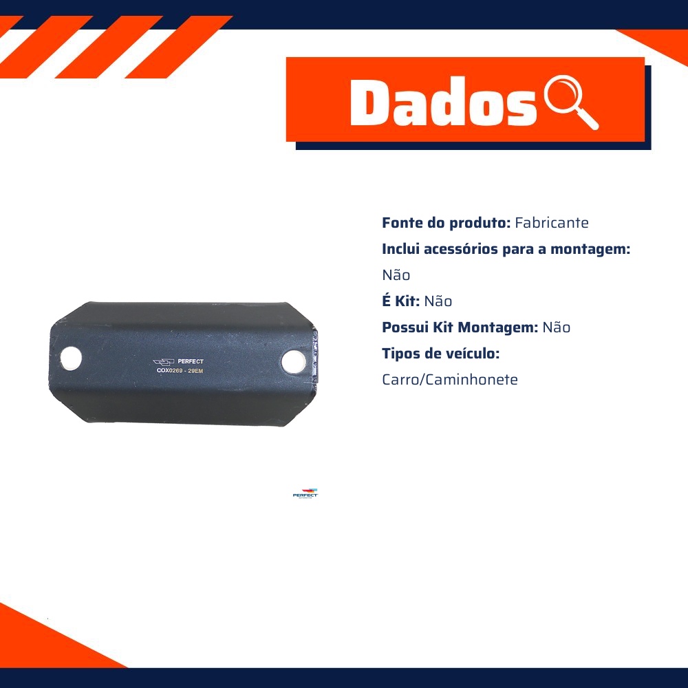 Suporte do Cambio para Ford Ranger - Perfect - COX0269