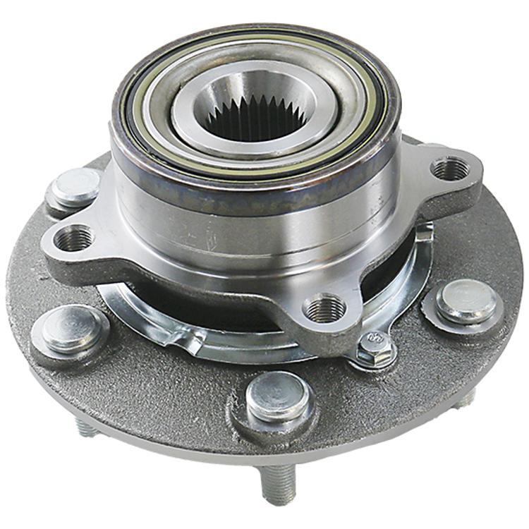 Cubo de Roda Dianteiro Direito ou Esquerdo 6 Furos com Rolamento sem ABS para Mitsubishi L200 - Perfect - CDRD0045