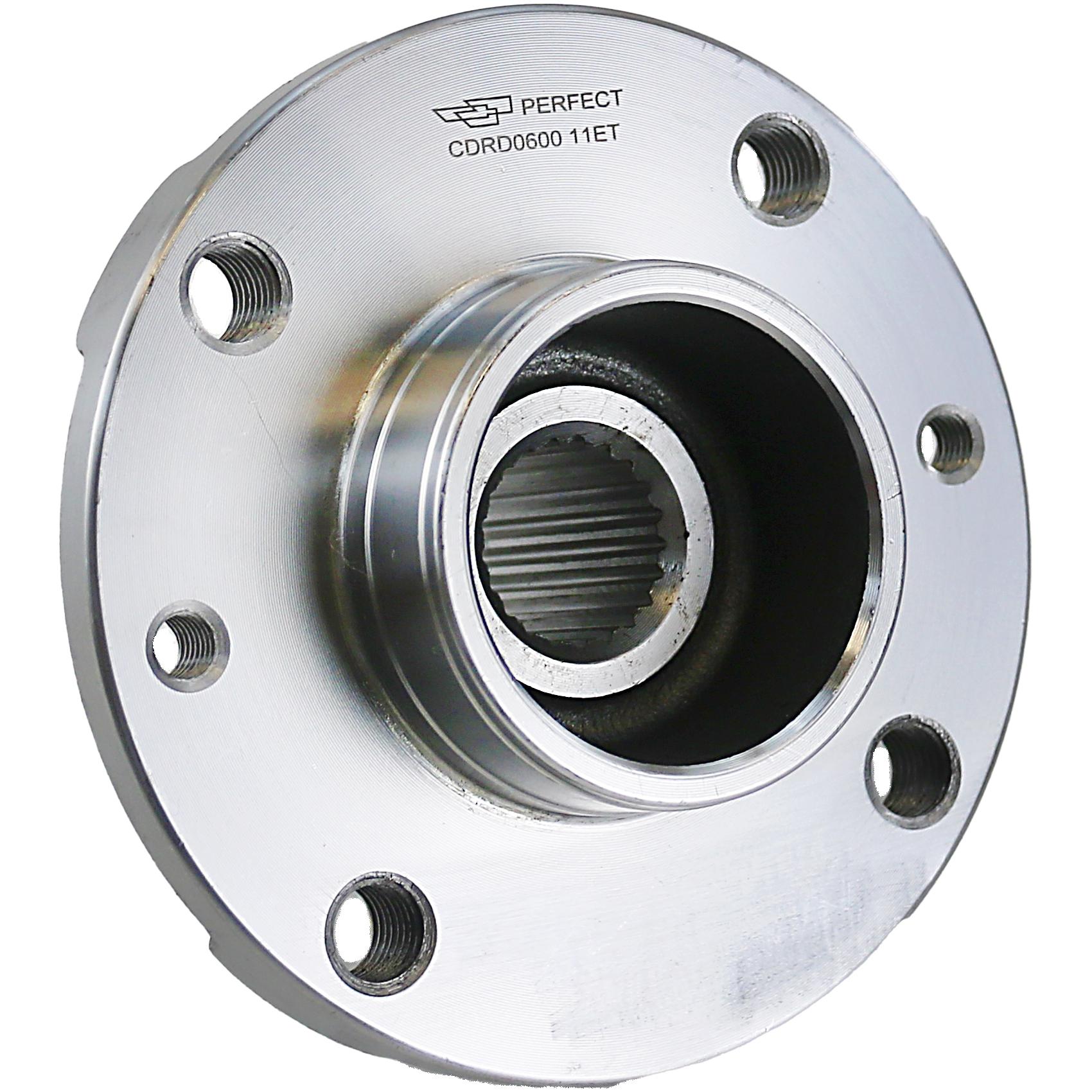 Cubo de Roda Dianteiro Direito ou Esquerdo 4 Furos 21 Dentes sem Rolamento sem ABS para Renault Clio - Perfect - CDRD0600