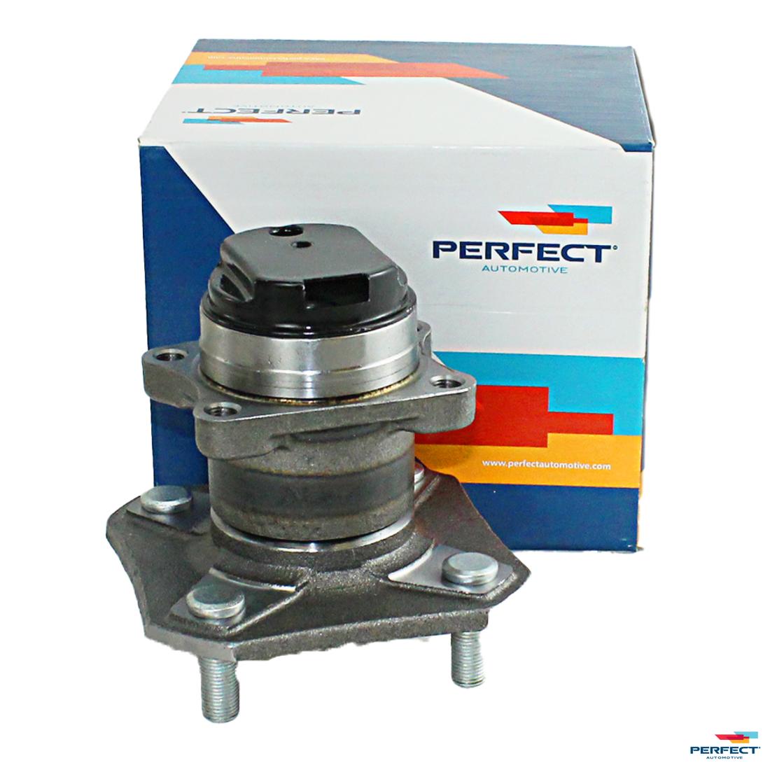 Cubo de Roda Traseiro 4 Furos sem Rolamento com ABS para Nissan Livina e Tiida - Perfect - CDRT0070