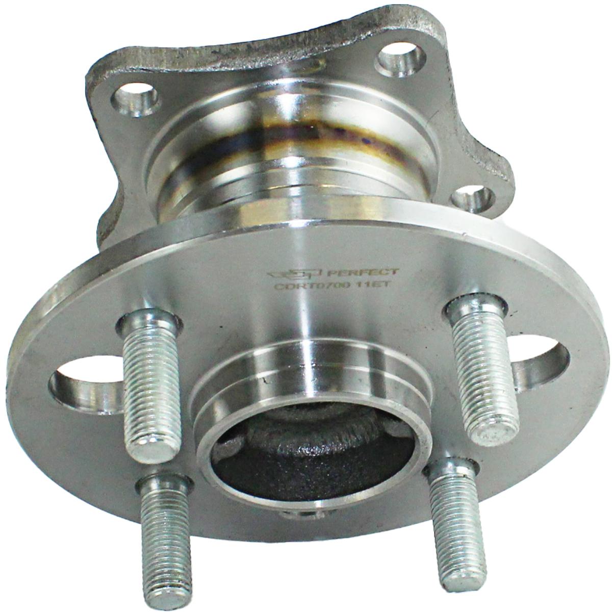 Cubo de Roda Traseiro Direito ou Esquerdo 4 Furos com Rolamento sem ABS - Perfect - CDRT0700