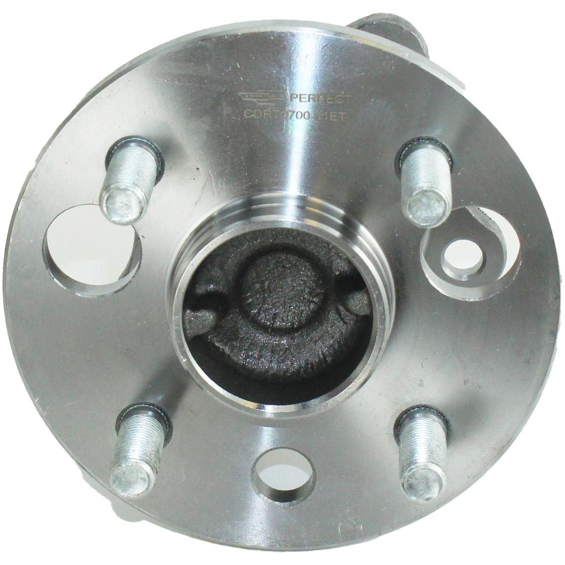 Cubo de Roda Traseiro Direito ou Esquerdo 4 Furos com Rolamento sem ABS - Perfect - CDRT0700