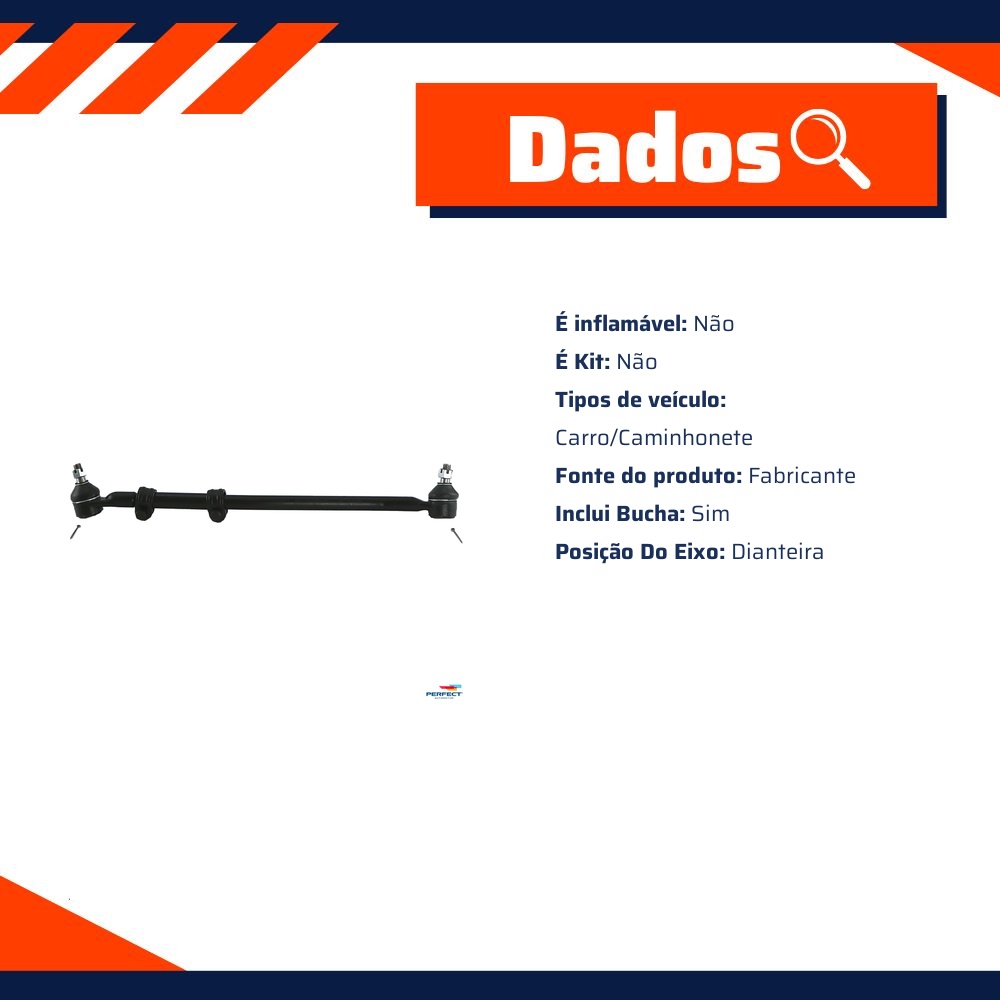 Barra Lateral para Ford F-1000 - Perfect - BRD0954