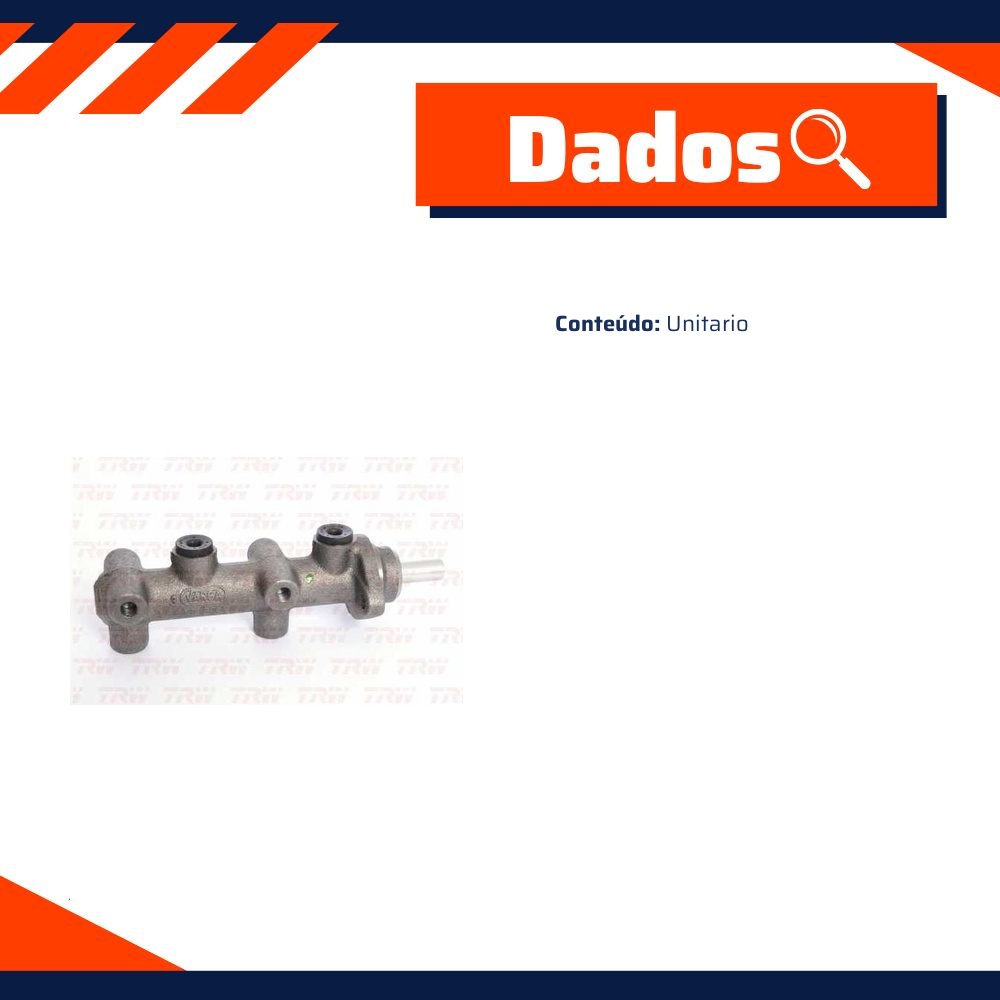 Cilindro Mestre Duplo - TRW - RCCD00543