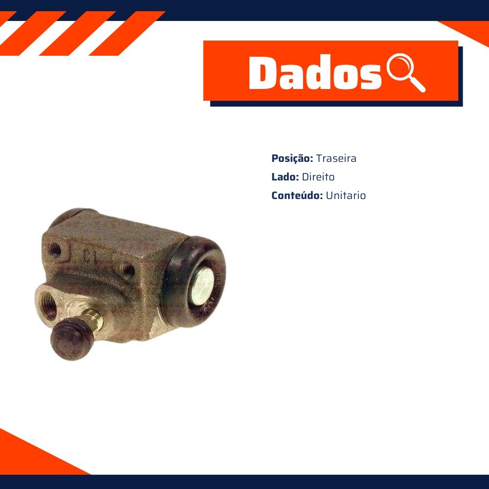 Cilindro de Roda para Chevrolet Caravan - TRW - RCCR00538