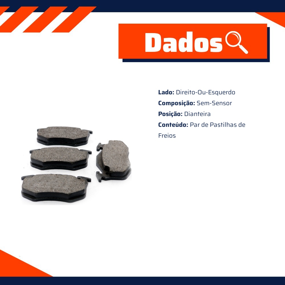 Pastilha de Freio para Renault Twingo - TRW - RCPT01570