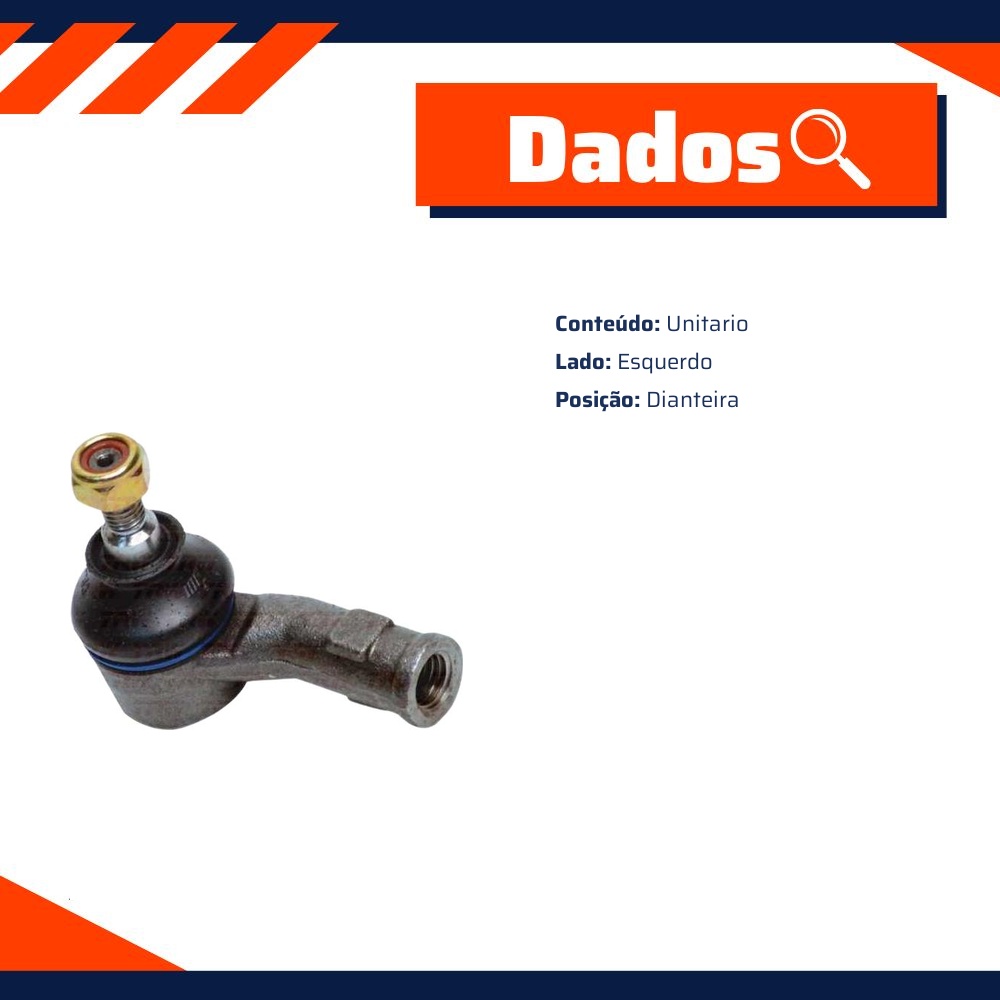 Terminal de Direção para Ford Focus e Focus Sedan - TRW - TS.4473