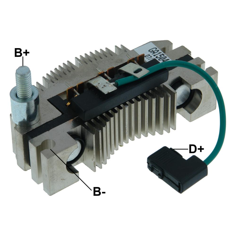 Ponte Retificadora 12V para Fiat Tipo e Renault Express - Gauss - GA1504