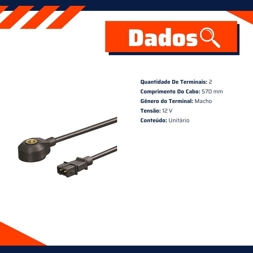Sensor de Detonação - Gauss - GS5079