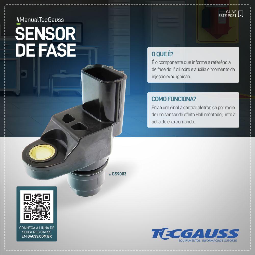Sensor de Fase para Volkswagen Gol e Parati - Gauss - GS9076