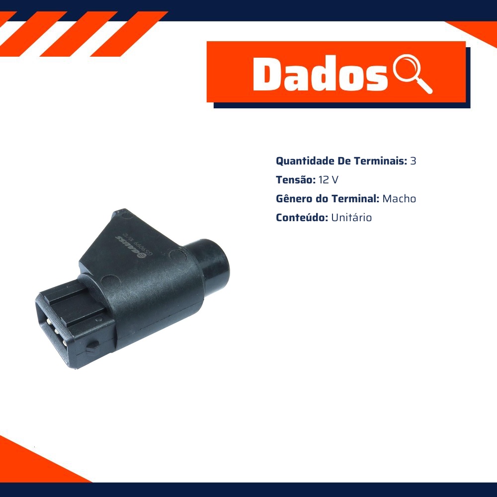 Sensor de Fase para Chevrolet Calibra e Vectra - Gauss - GS9099