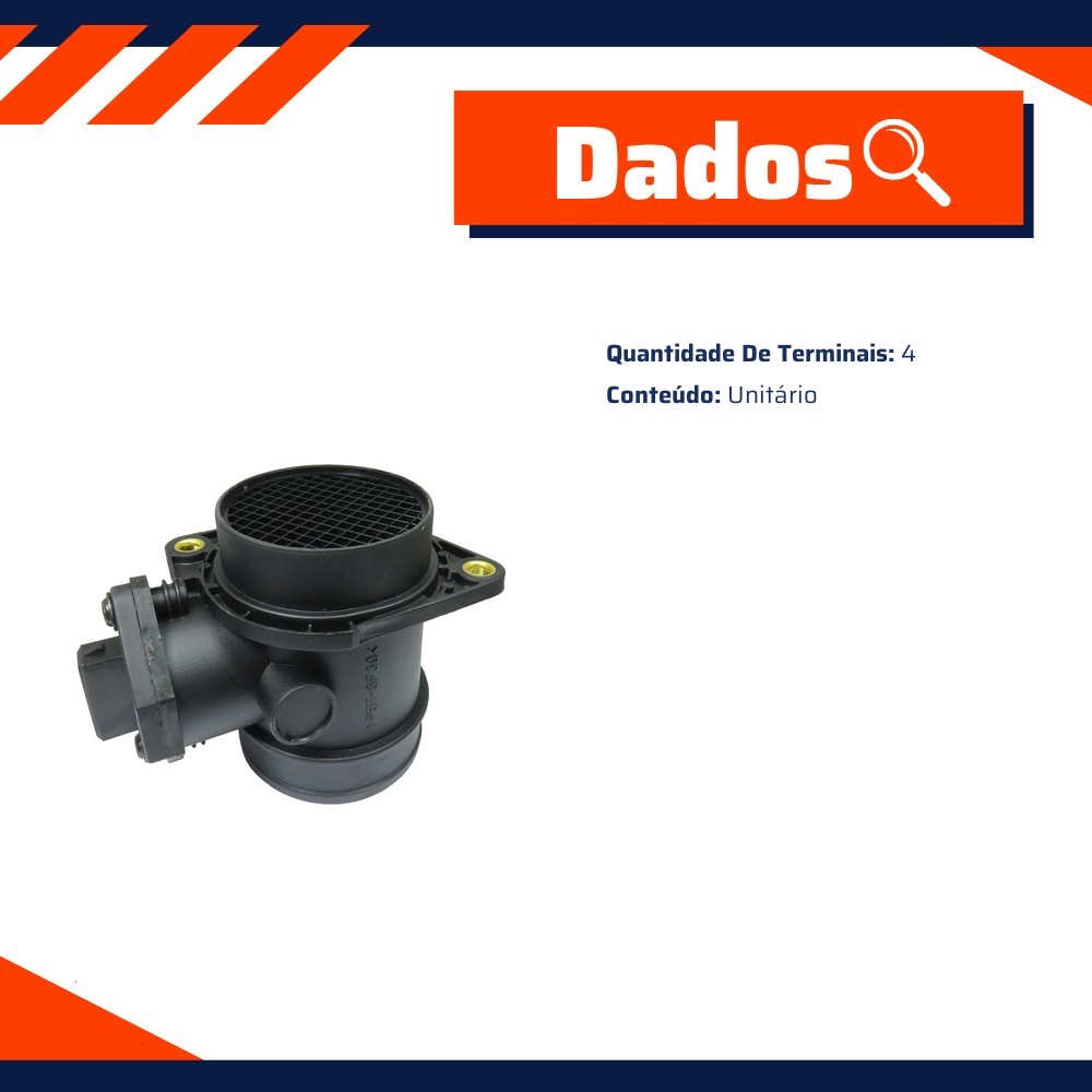 Medidor de Fluxo de Ar - MAF - Gauss - GH5027