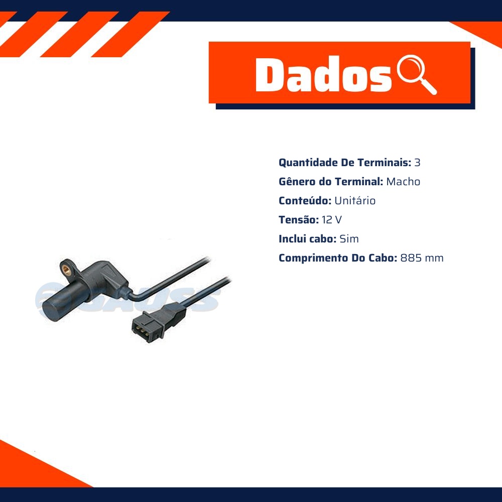 Sensor de Rotação - Gauss - GS8339