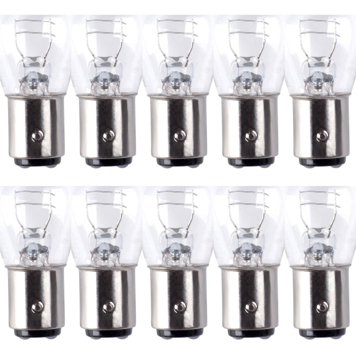 10 Lâmpadas 2 Polos P21/5W 24V - Gauss - GL1176A