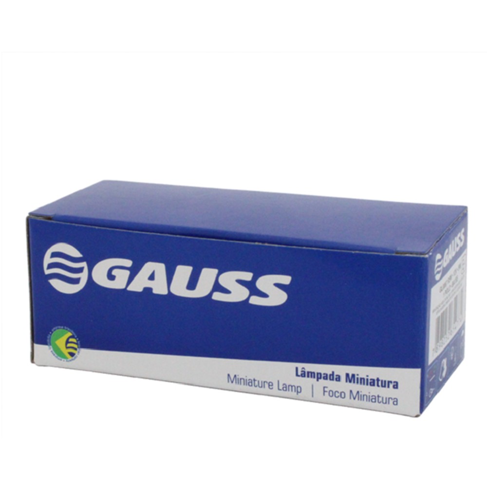 10 Lâmpadas de Seta 21W 12V Âmbar - Gauss - GL1141A