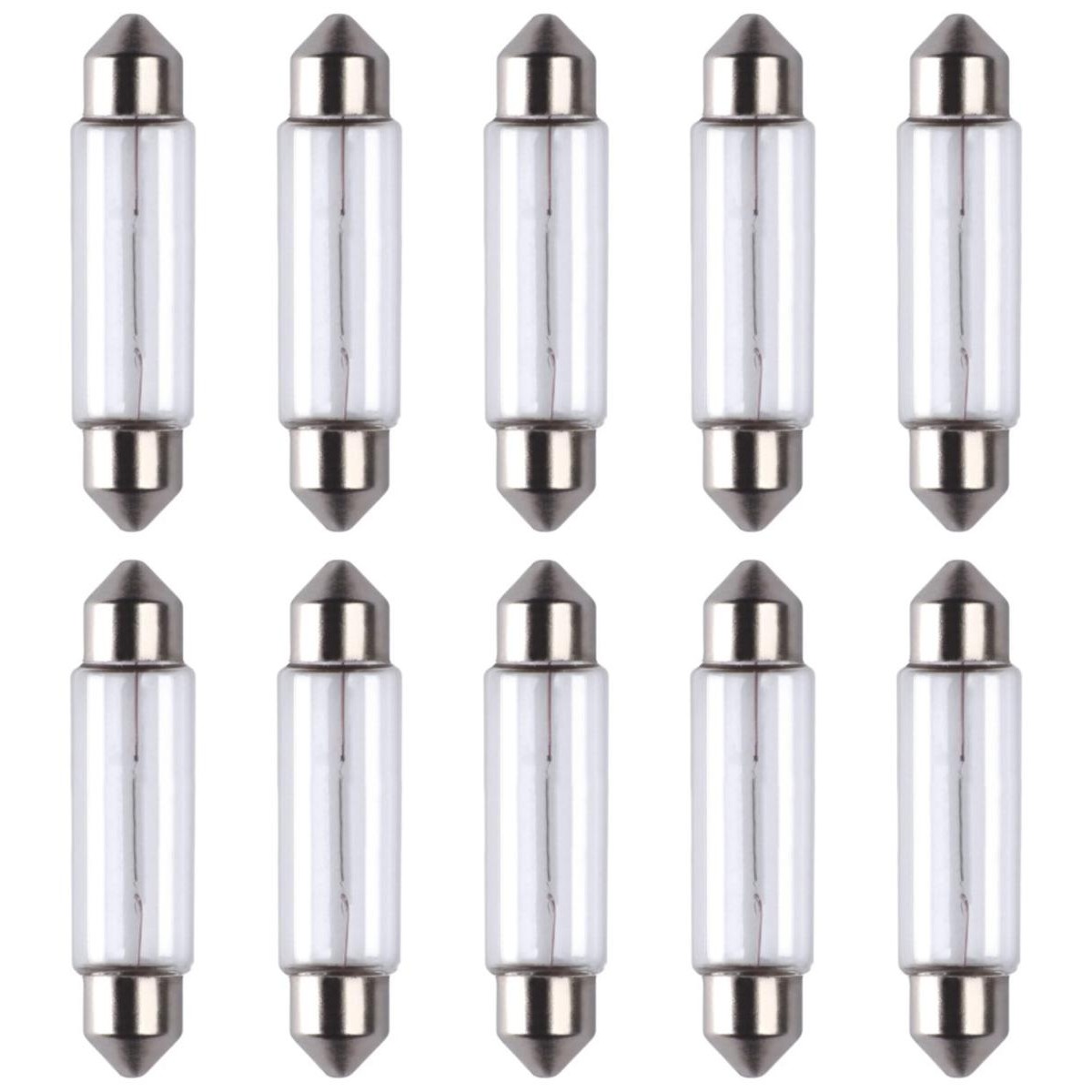 10 Lâmpadas Torpedo C5W 12V - Gauss - GL6418