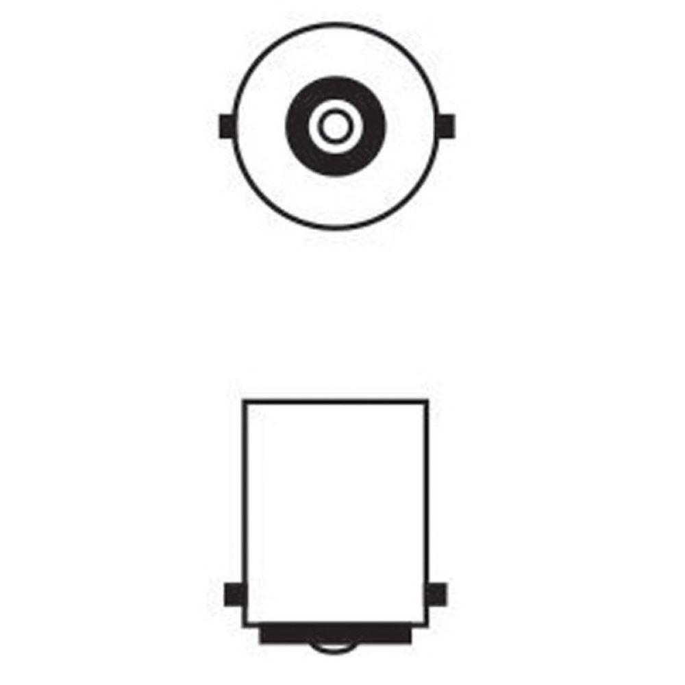 Lâmpada R10W 12V - Gauss - GL0067A