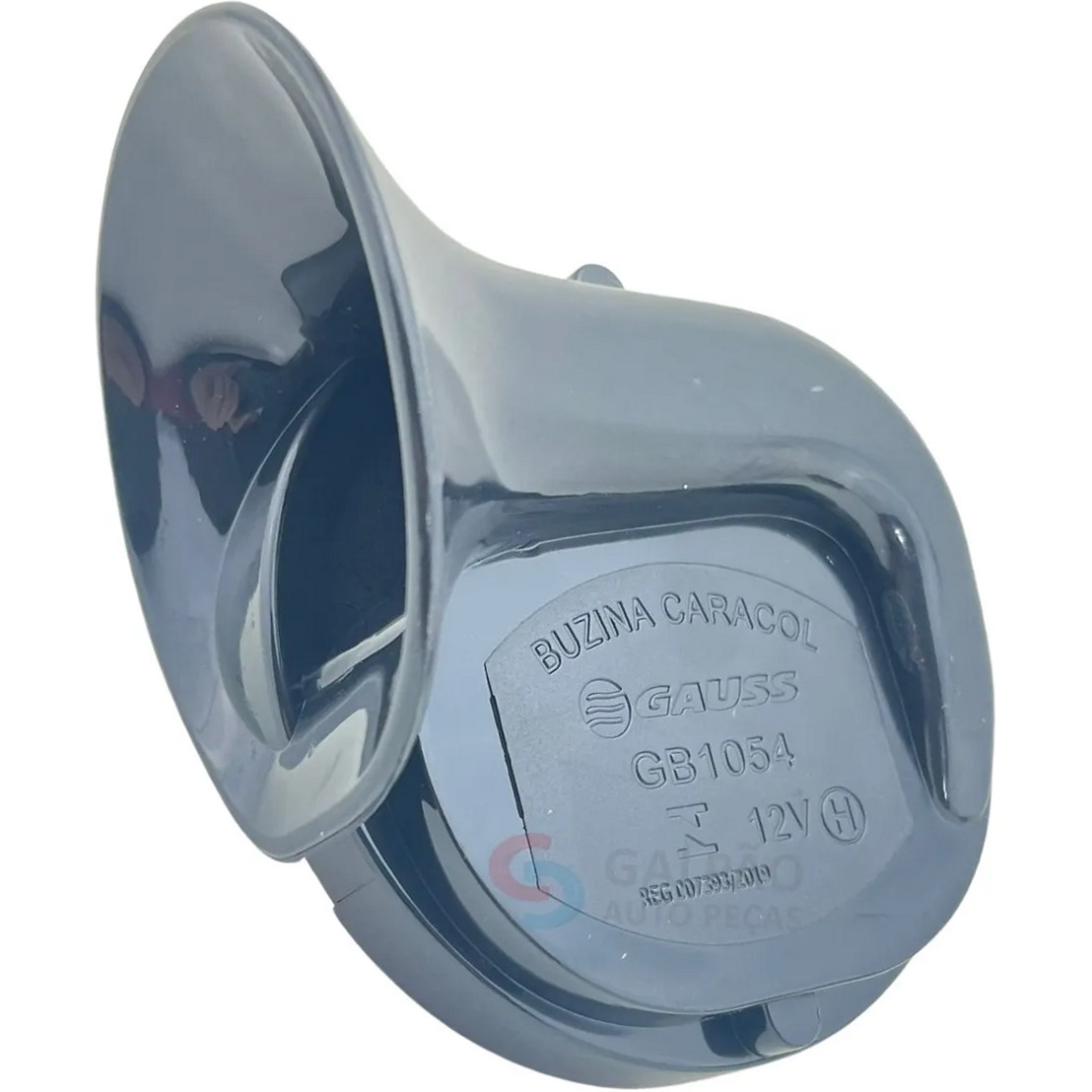 Buzina Caracol Dupla 12V - Gauss - GB1054