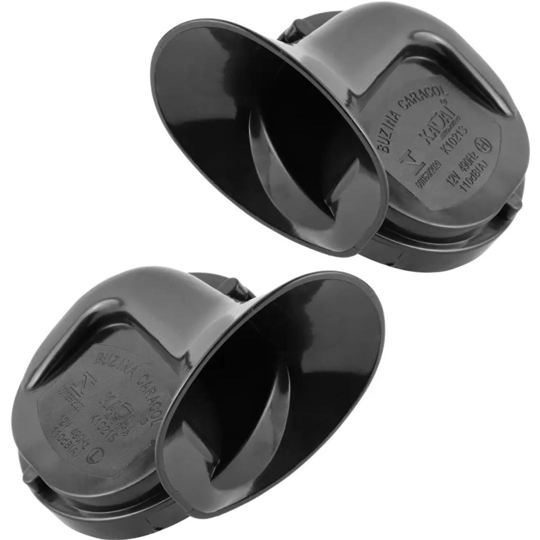 Buzina Caracol Dupla 12V - Gauss - GB1054
