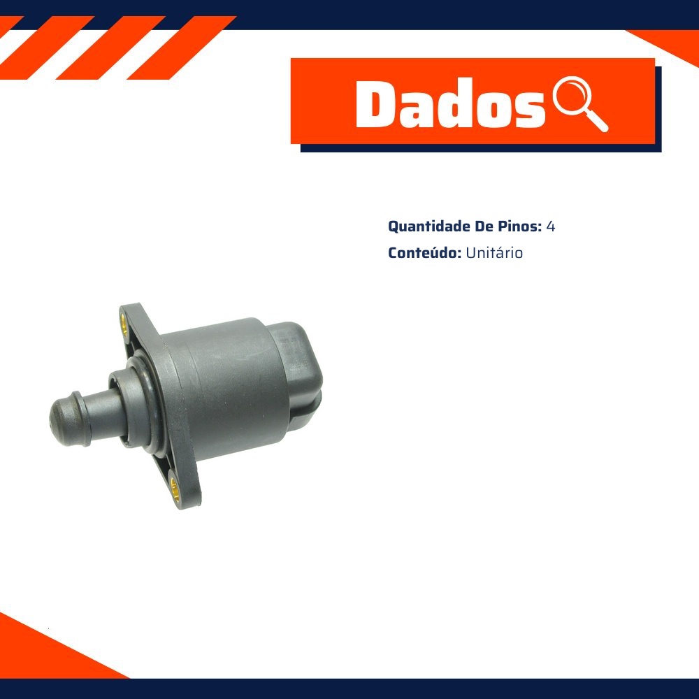 Atuador de Marcha Lenta - Gauss - GS6802