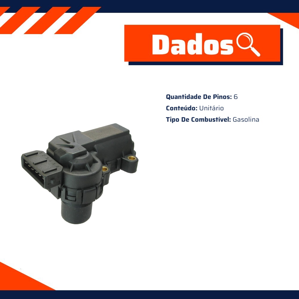 Atuador de Marcha Lenta - Gauss - GS6601