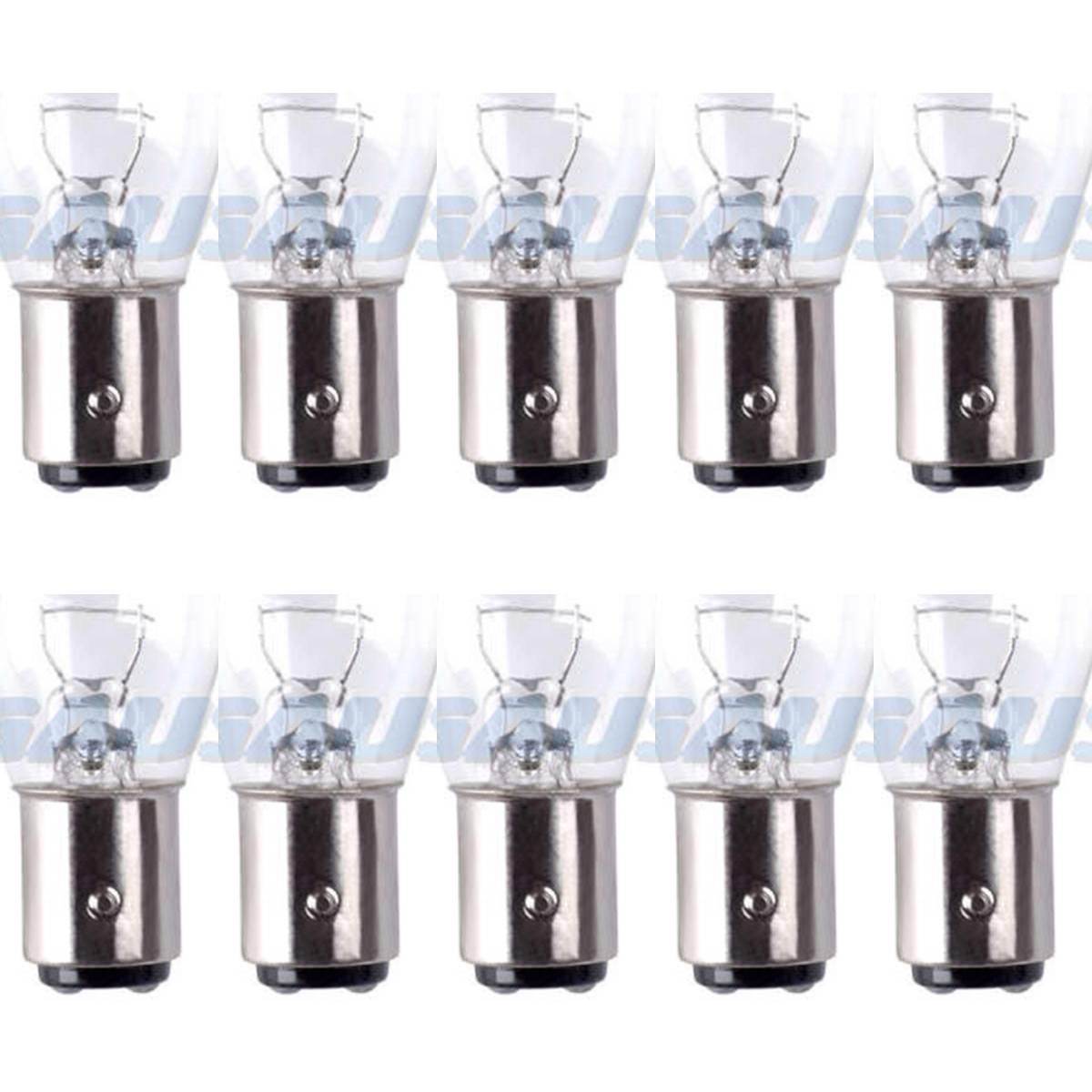 10 Lâmpadas 2 Polos P21/5W 24V - Gauss - GL1034B