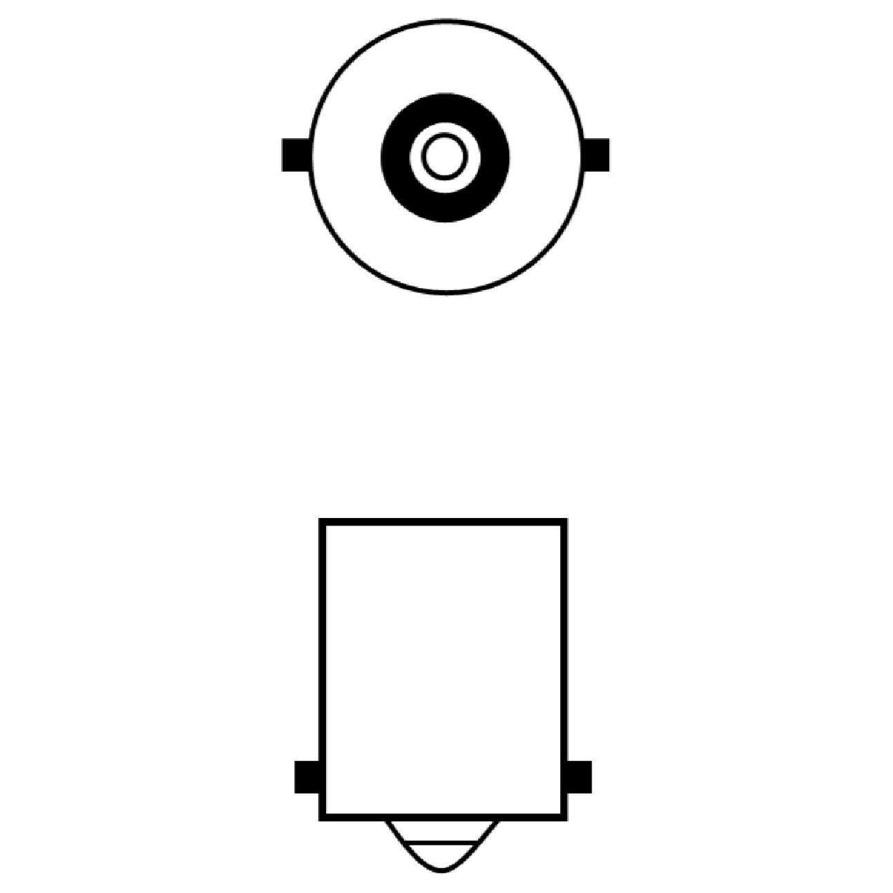 10 Lâmpadas 1 Polo 21W 24V - Gauss - GL1141B