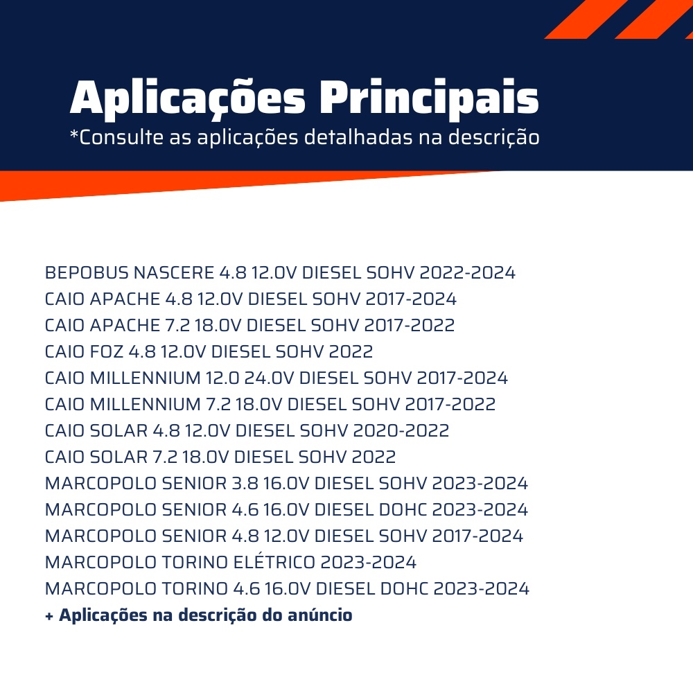 Retificador do Alternador - Gauss - GA1547
