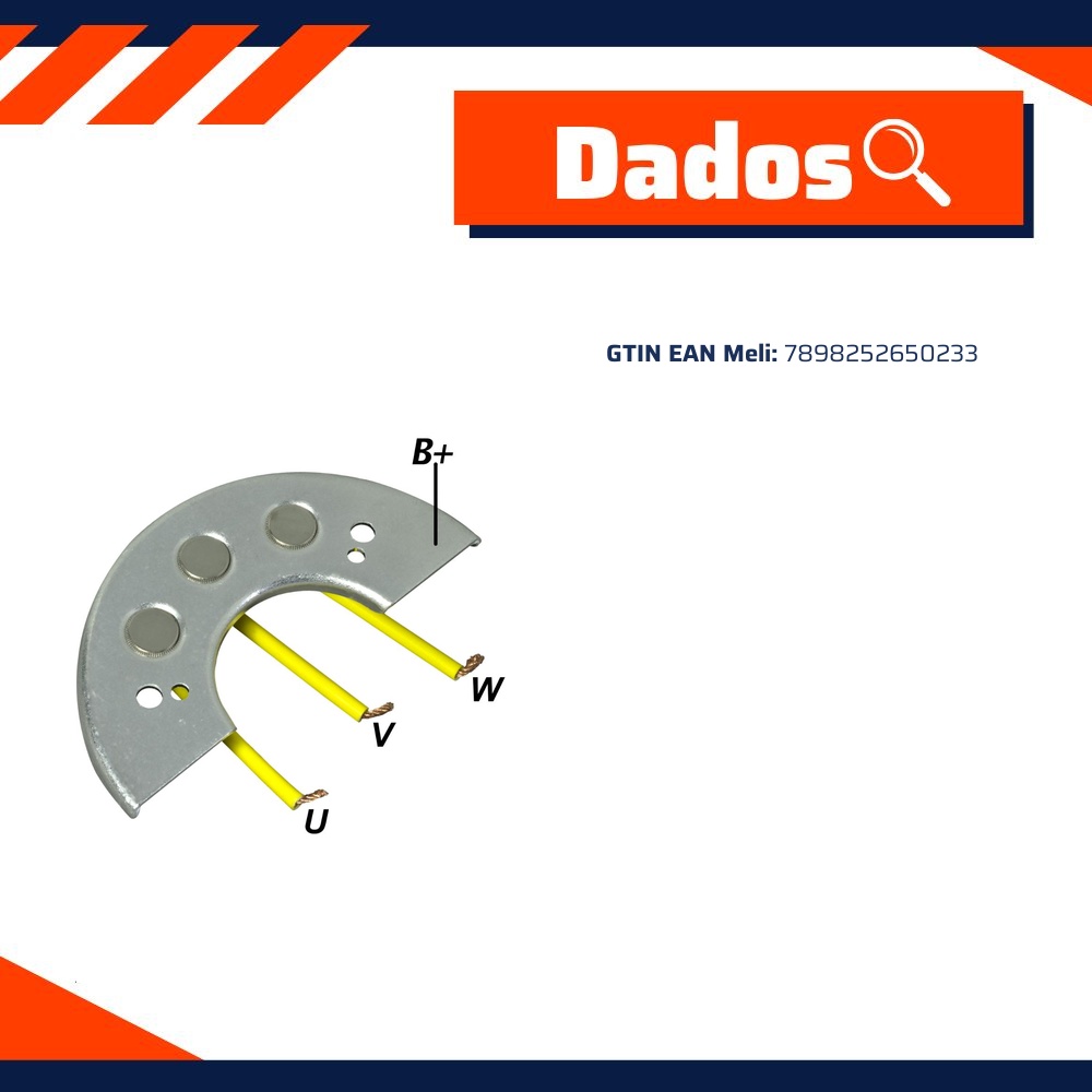 Retificador do Alternador - Gauss - GA1001