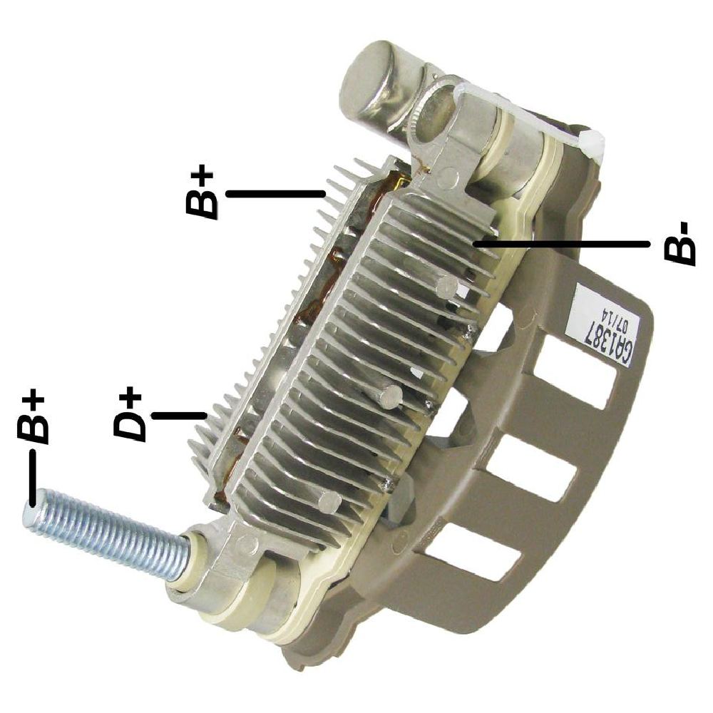 Ponte Retificadora 12V para Mitsubishi Galant e L200 - Gauss - GA1387