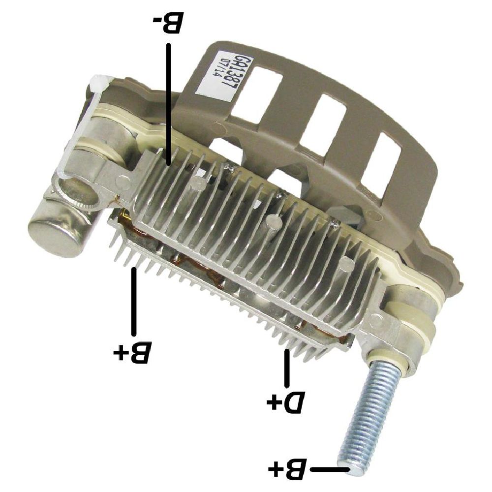 Ponte Retificadora 12V para Mitsubishi Galant e L200 - Gauss - GA1387