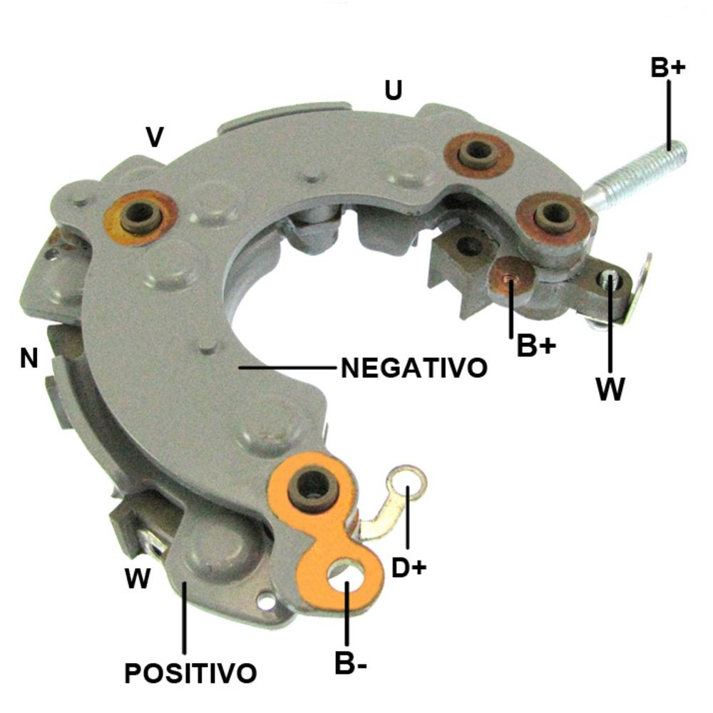 Retificador do Alternador - Gauss - GA1316
