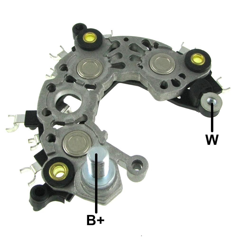 Ponte Retificadora 12V Avalanche para Fiat Strada e Uno - Gauss - GA1418