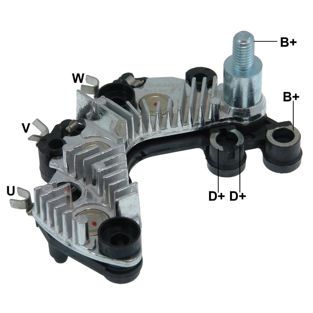 Ponte Retificadora 12V Avalanche para KIA Picanto - Gauss - GA1887