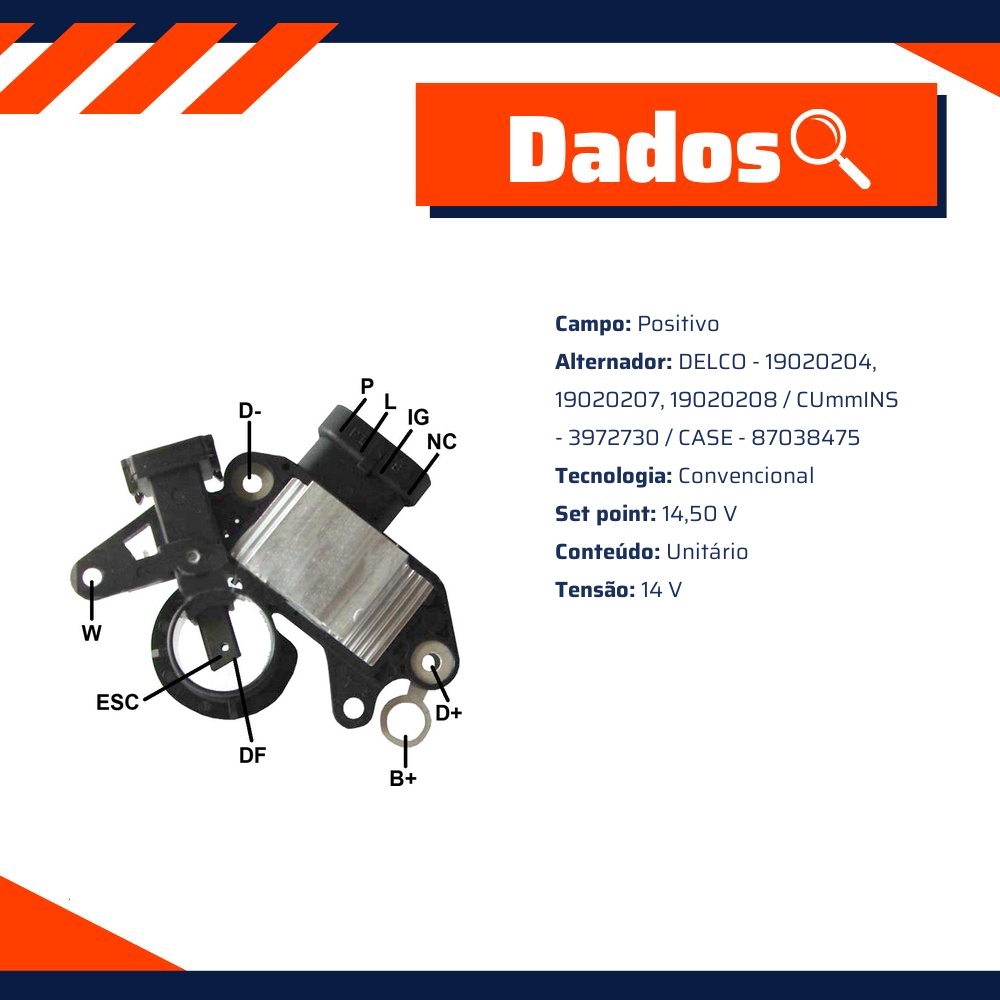 Regulador de Voltagem - Gauss - GA944
