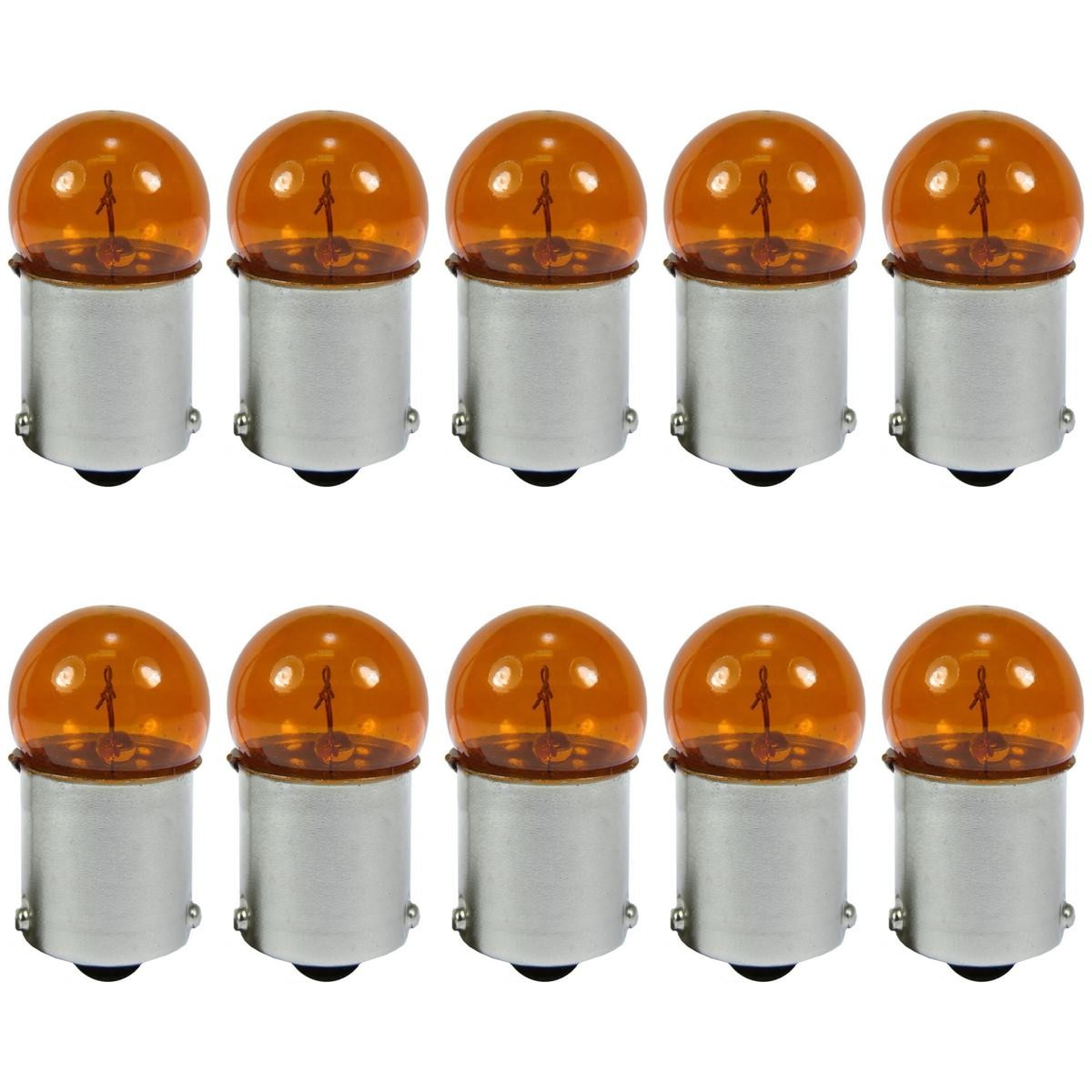 10 Lâmpadas de Seta RY10W 12V Âmbar - Gauss - GL0067D