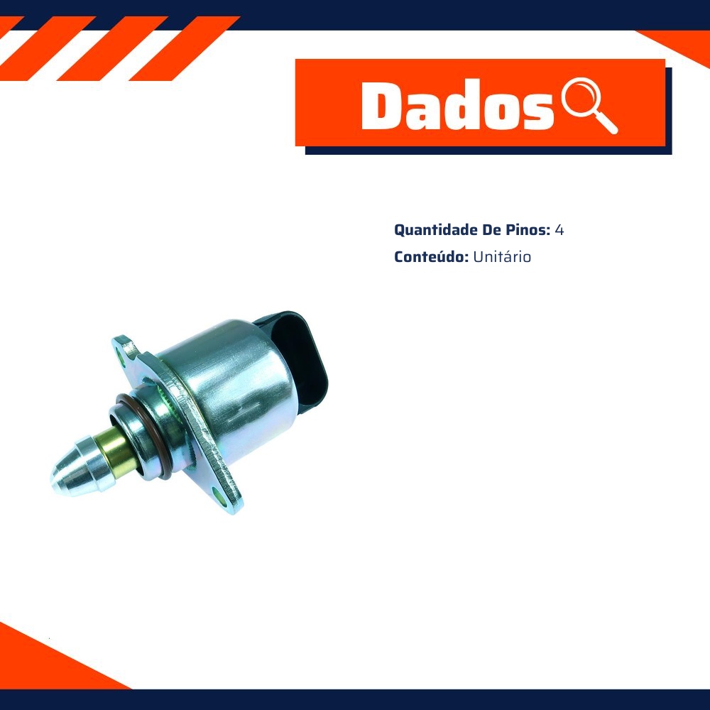 Atuador de Marcha Lenta - Gauss - GS6245