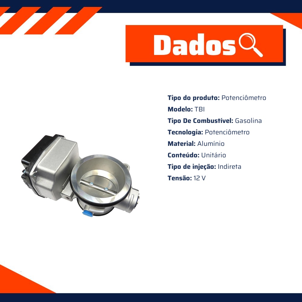 Corpo de Borboleta - Gauss - GI7061