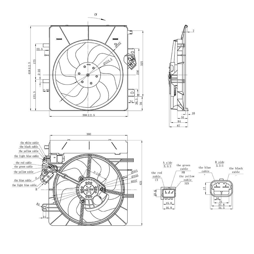 Eletroventilador - Gauss - GE1027