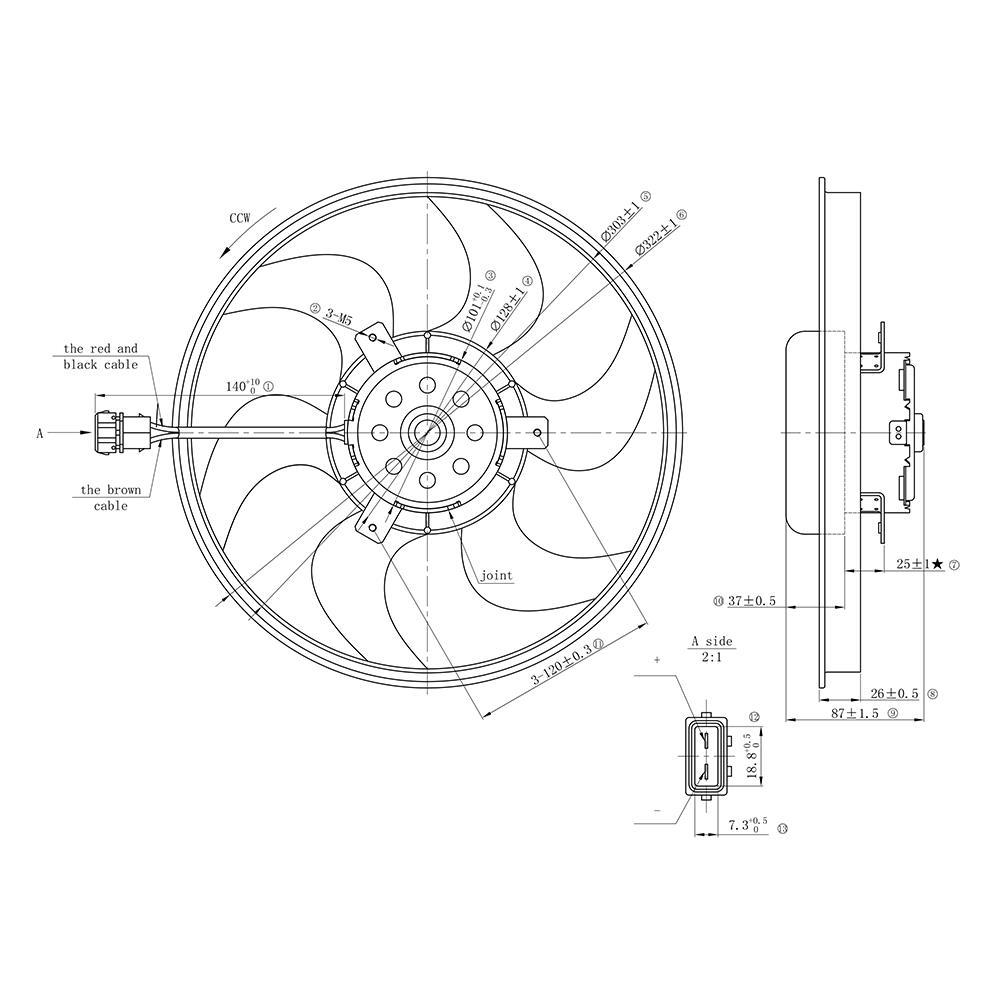 Eletroventilador - Gauss - GE1011