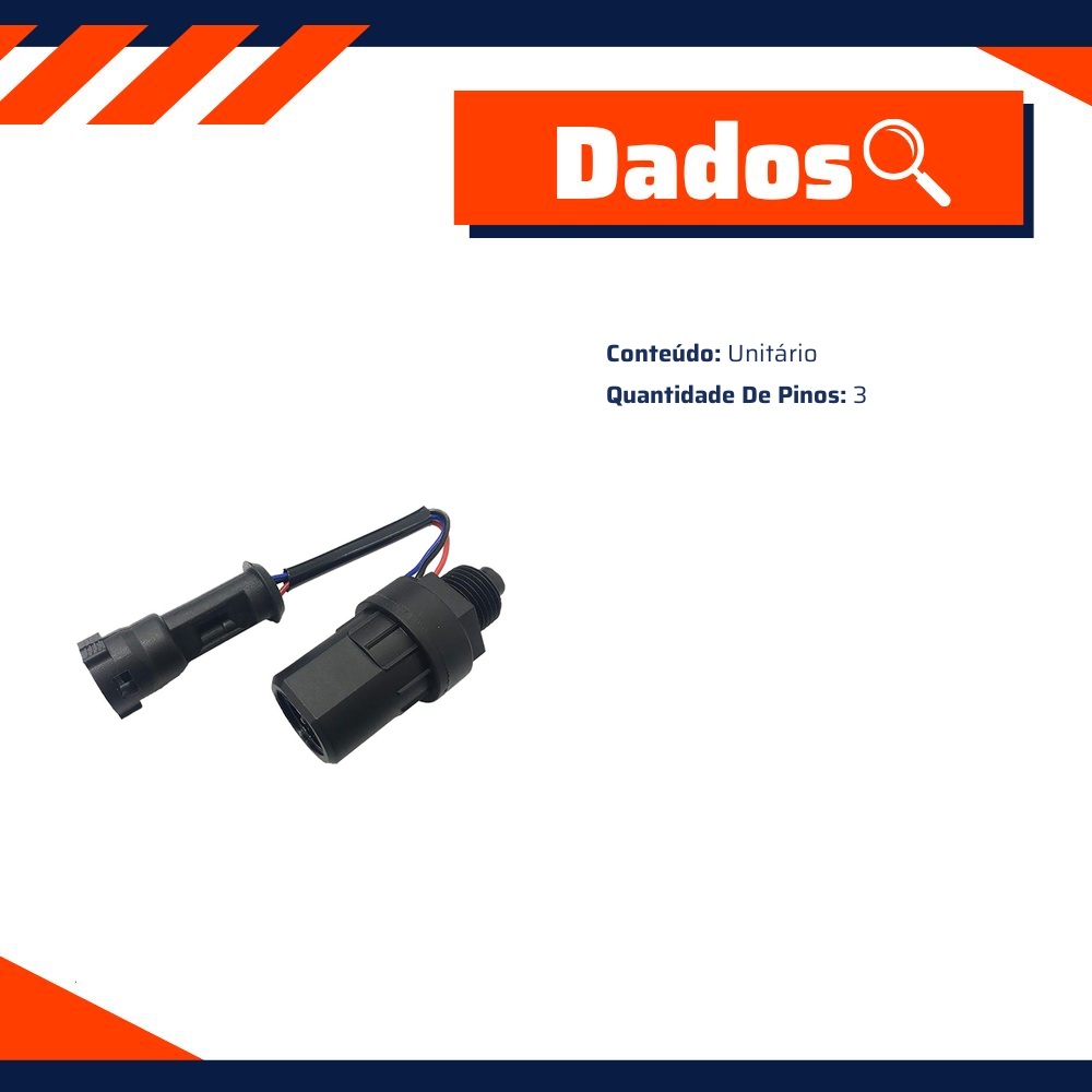 Sensor de Velocidade para Chevrolet Ipanema e Kadett - Gauss - GS1082