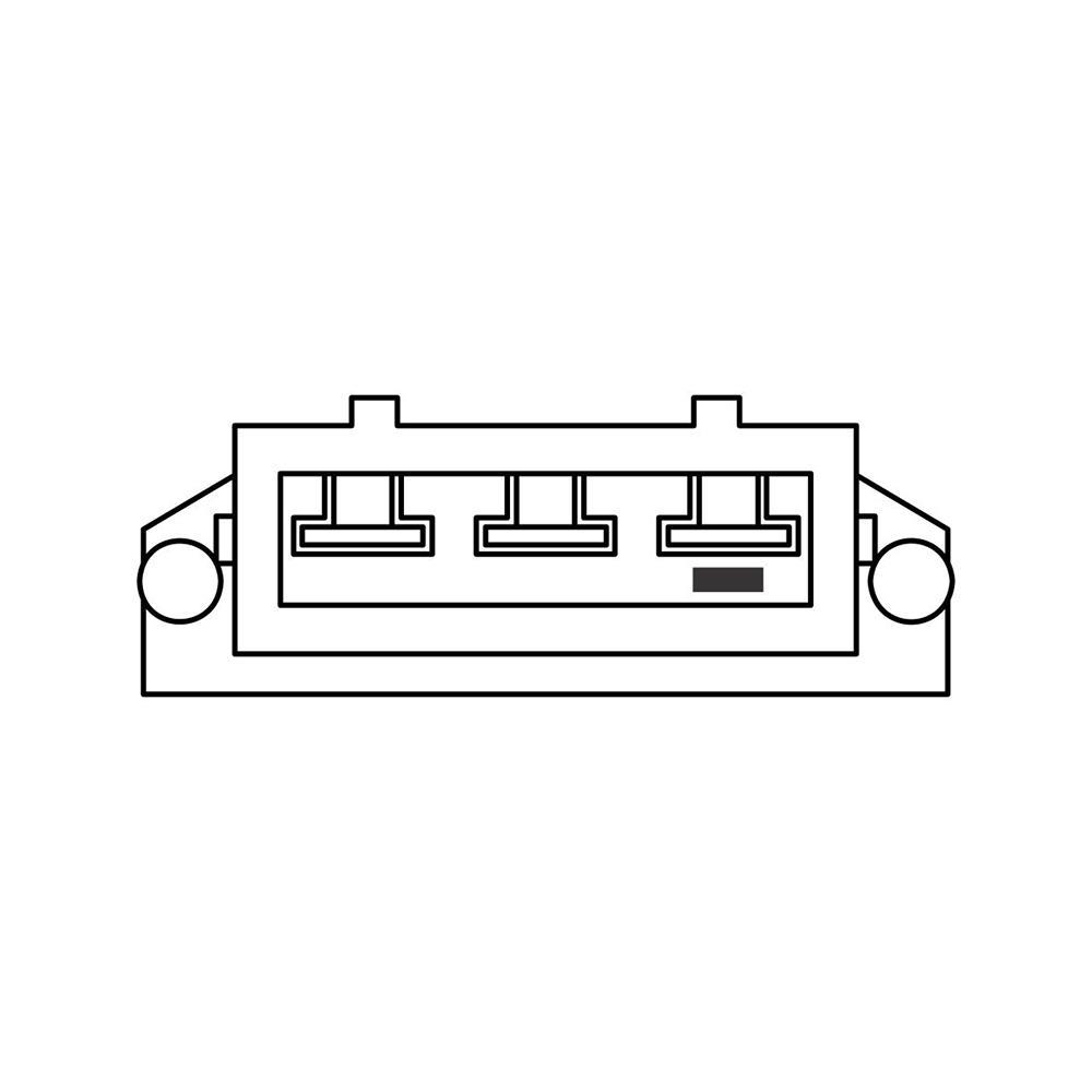 Eletroventilador 12V 160W para Volkswagen Golf - Gauss - GE1062