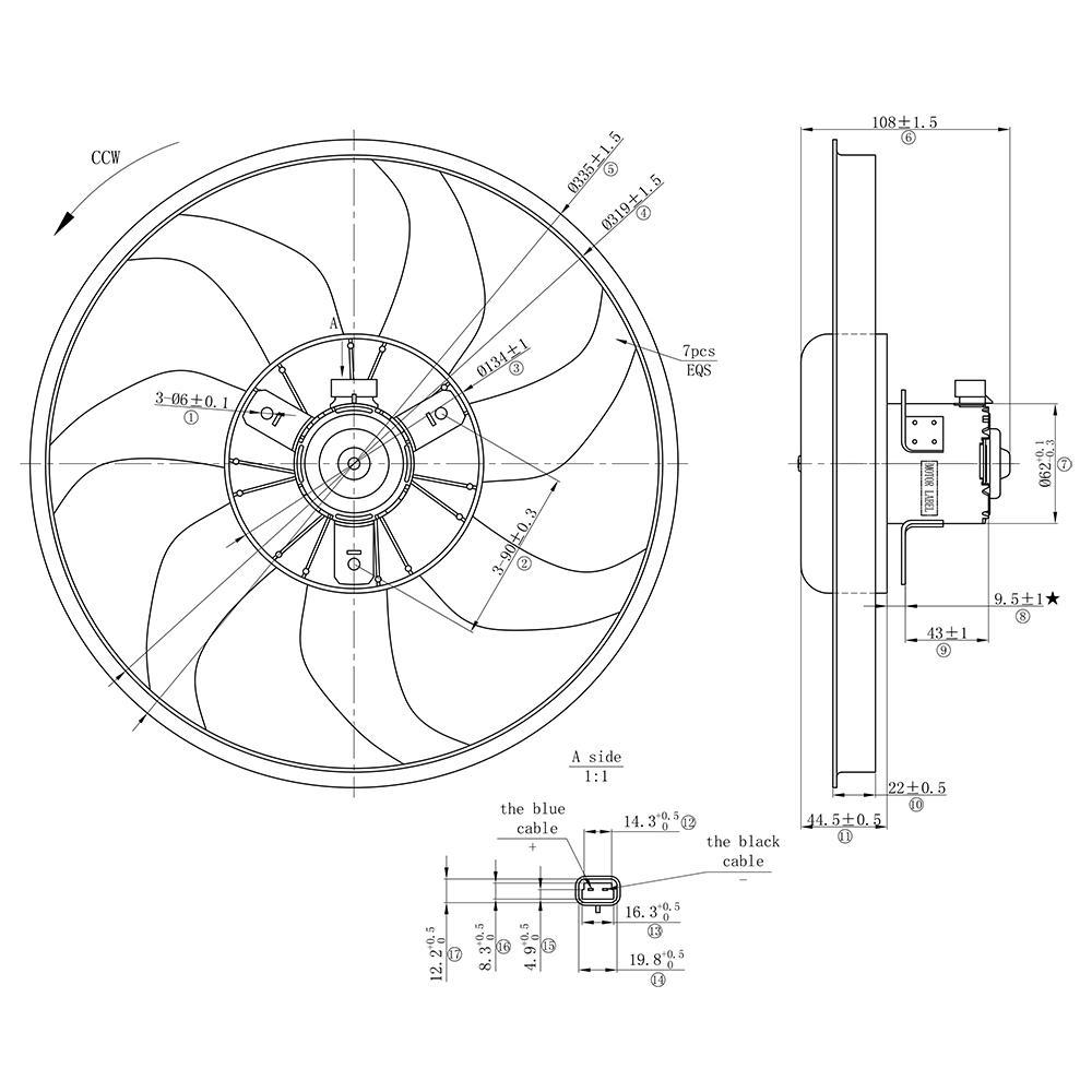 Eletroventilador - Gauss - GE1025