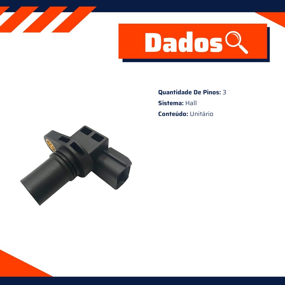 Sensor de Rotação para Mitsubishi Outlander - Gauss - GS8571